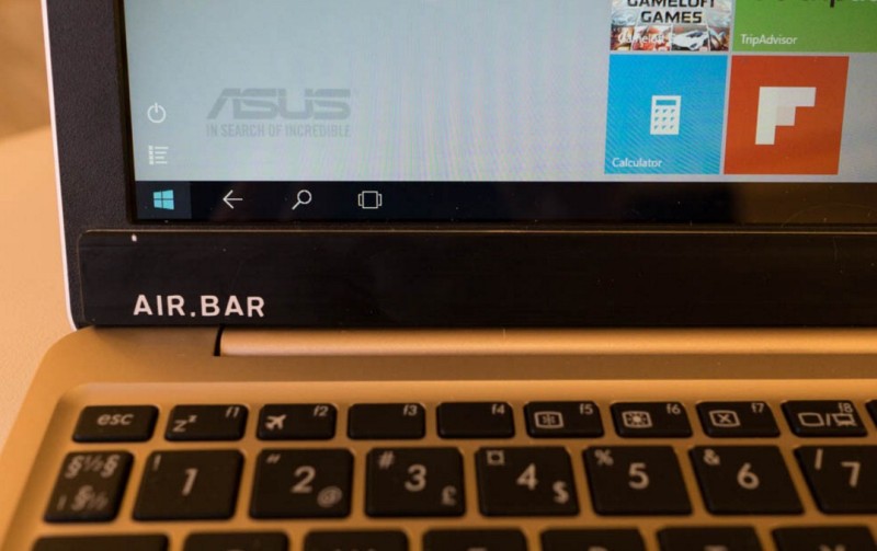 Con AirBar il monitor del PC diventa touch screen